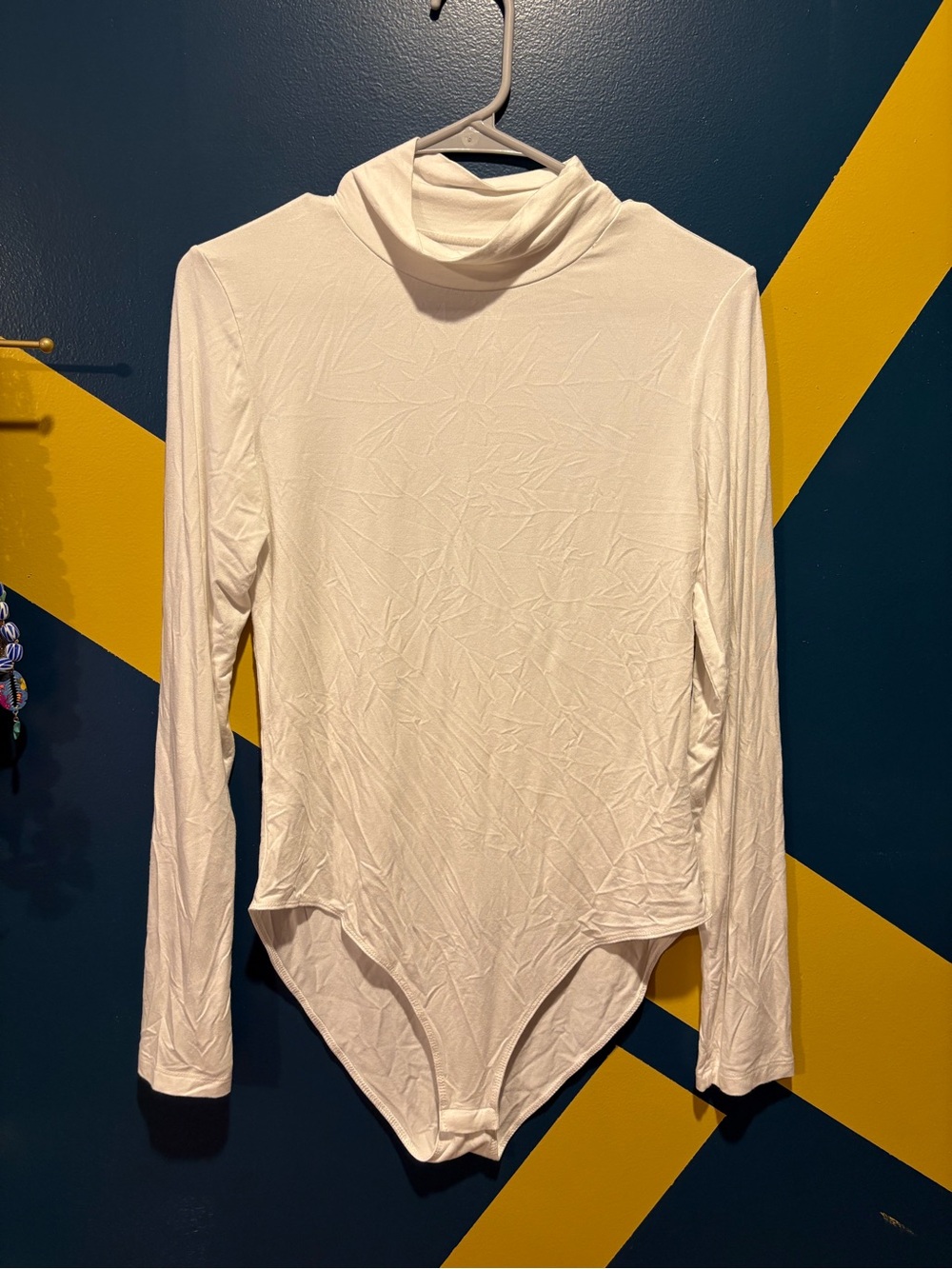 Mangopop Turtleneck Long Sleeve Bodysuit NWOT